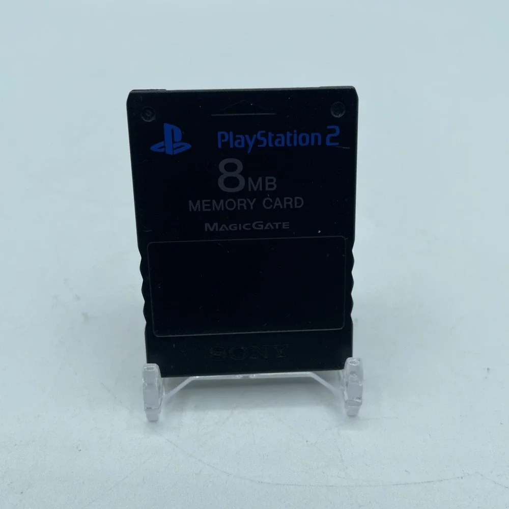 Sony PlayStation 2 Memory Card PS2 MagicGate 8MB SCPH-10020 Black